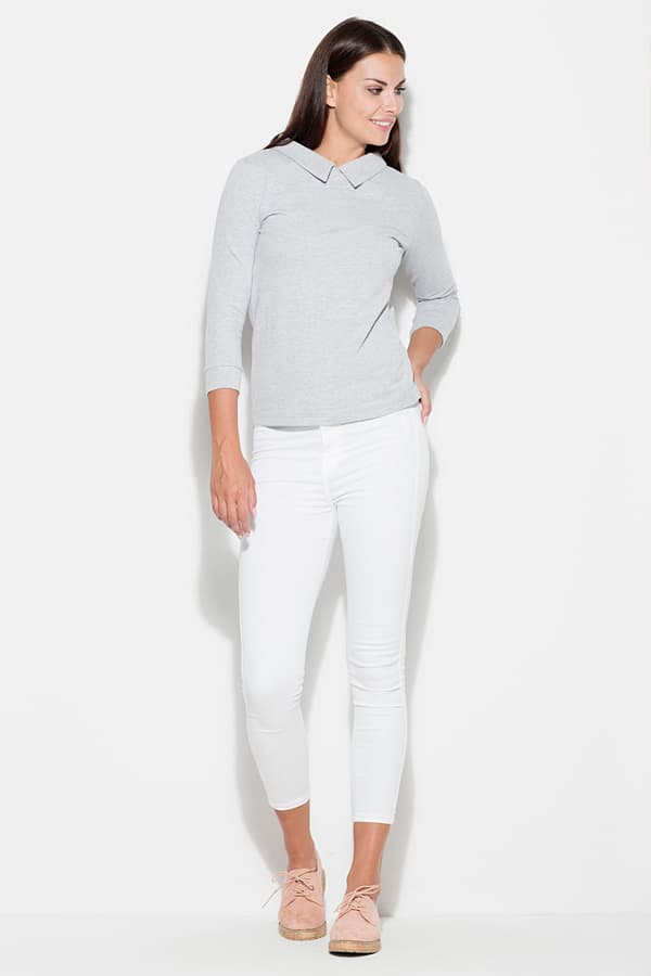 Blus K253 Grå S