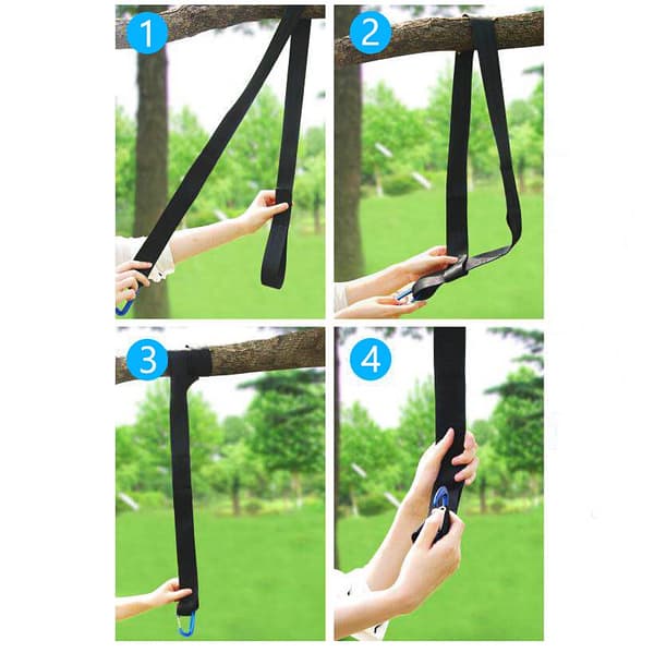 Gungfästen 2 st 150 cm