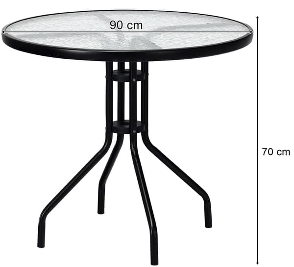SAARI Pyöreä pöytä 90cm