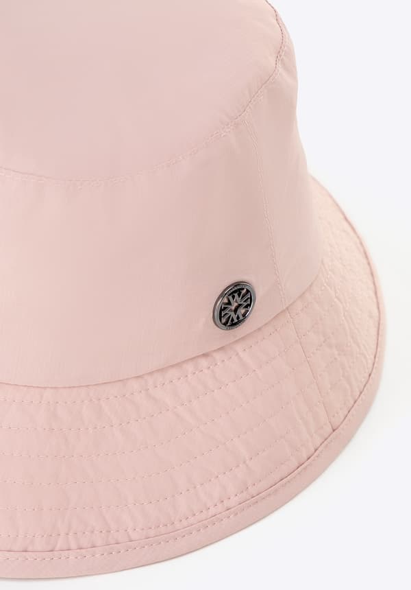 Wittchen dame lyserød nylon bøllehat