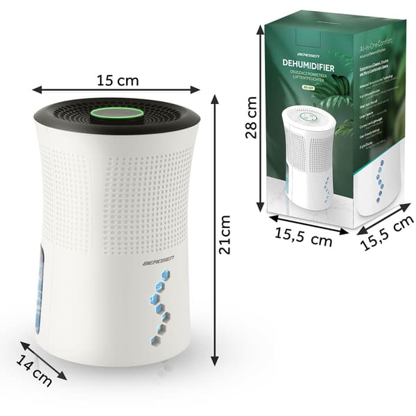 Berdsen BD-527 luftaffugter - fugtabsorber