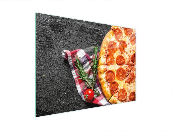 GLAS SKÆREBRÆT 30x22 PIZZA