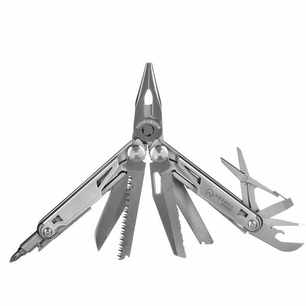 Multitool AZYMUT Giewon, 14 työkalua, vyökotelo