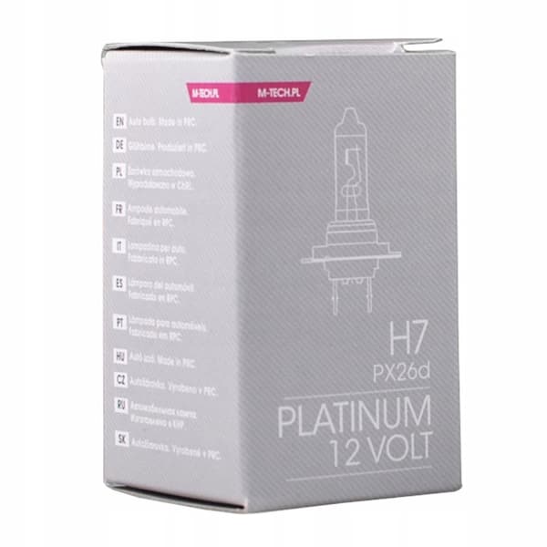 H7 PLATINUM 12V 55W PLUS 130% M-TECH LAMPPU