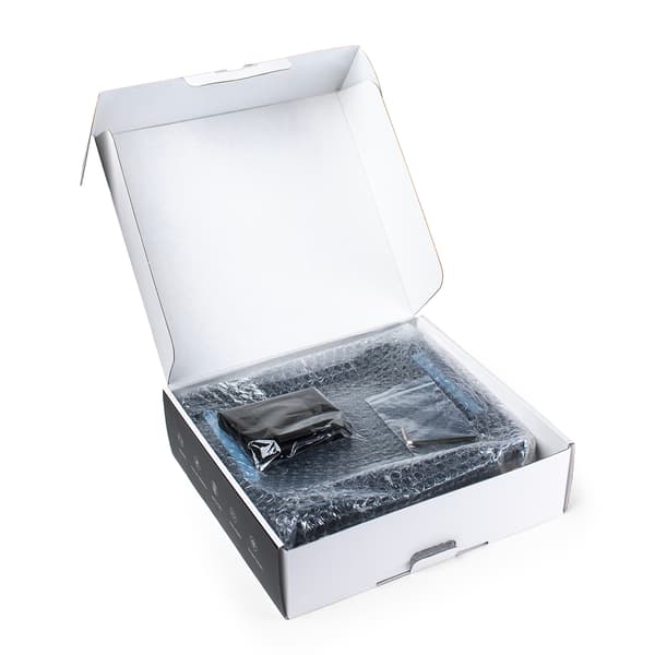 SÆT: Laptop-stativ i aluminium + smartphone-stativ - sort
