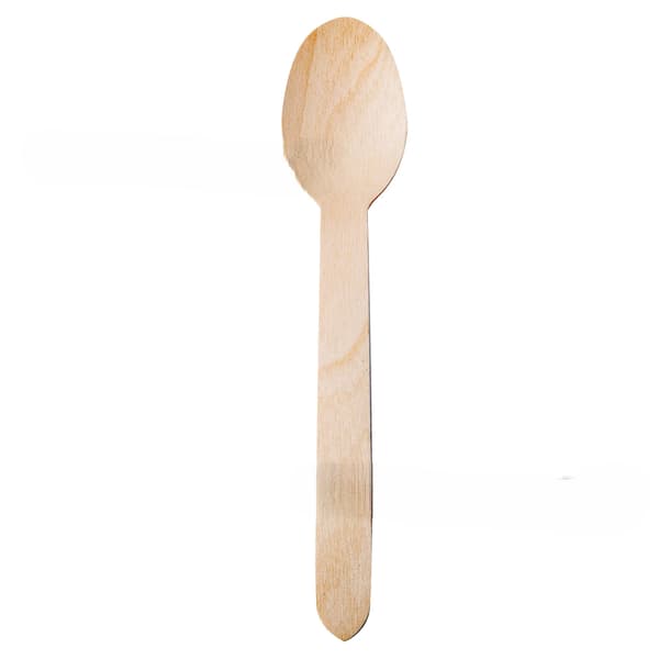 Set med 4 träskedar.