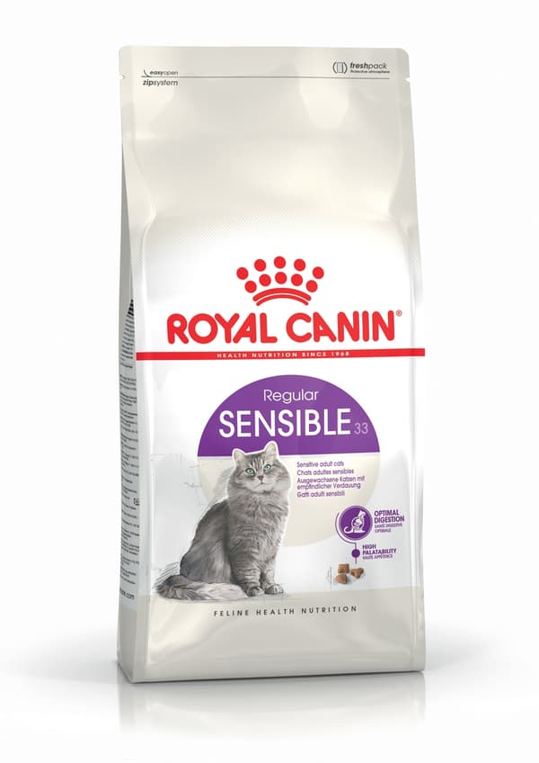 Royal Canin kattemad Sensible 33 tørfoder 10kg