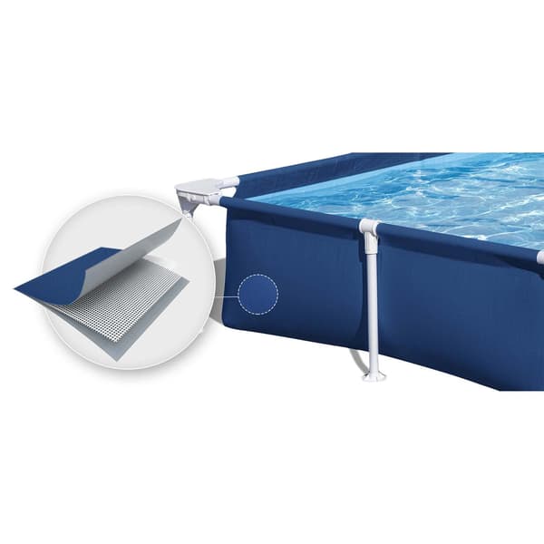 Rektangulär poolram 221x150x43 cm Bestway 56401N