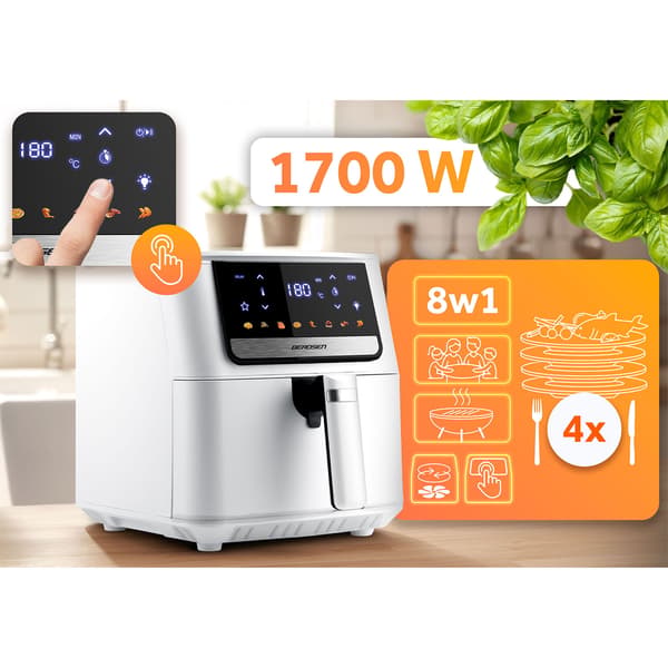 Airfryer Berdsen BD-662 vit