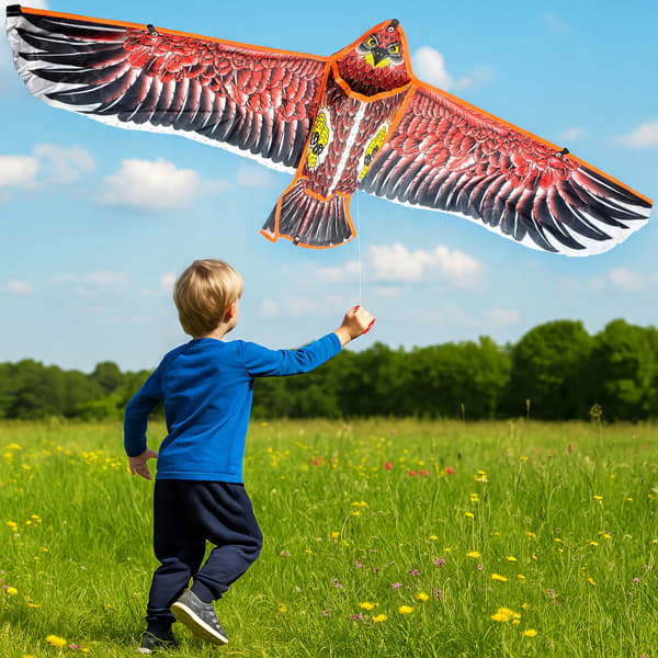 MEGADIDI KITE EAGLE 110 cm realistisk udseende
