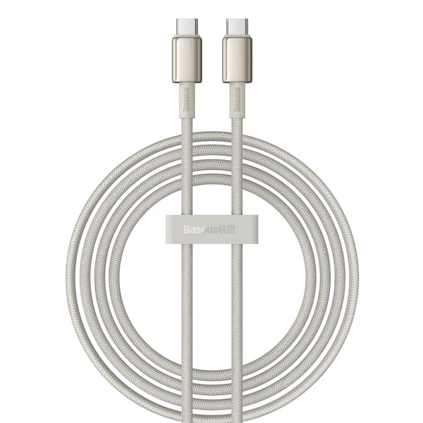 Tungsten Gold USB-C 100W 2m Kabel - Guld