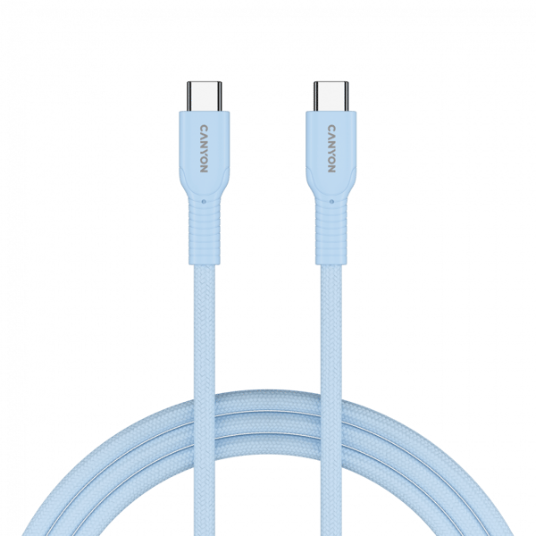 CANYON OnWire 60CL CC 60W flätad kabel 1m blå