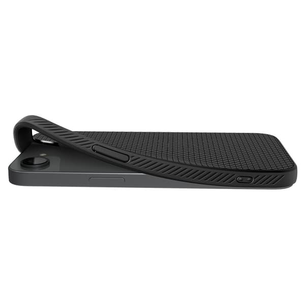 Spigen Liquid Air iPhone 16e Skyddsskal - Mattsvart