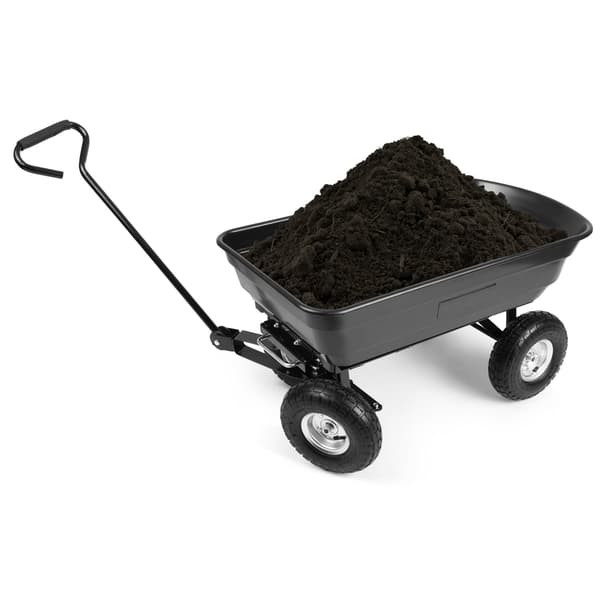 Trädgårdstippvagn 75L Humberg 4871
