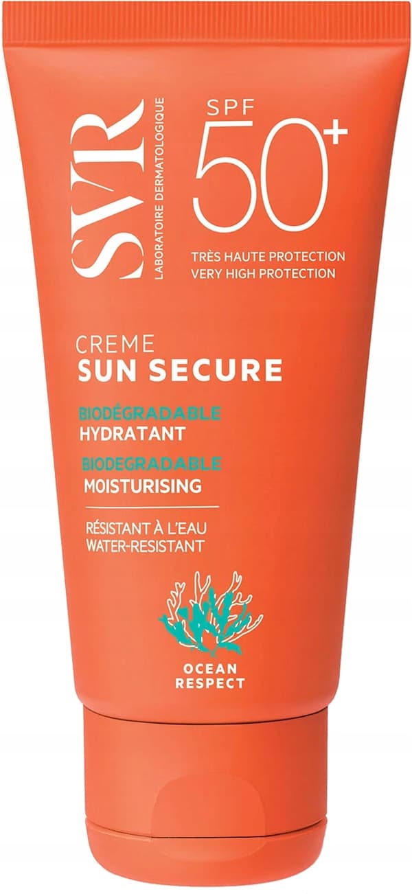 SVR SUN SECURE SKYDDSKRÄM SPF50 UVA-BLOCKERING