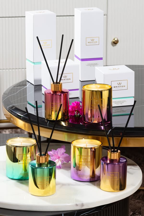 BRIXTON 120ml vatten- och blomdoftdiffusor med rör