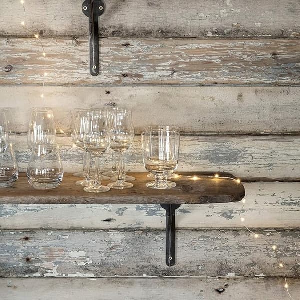 Lights4fun 100er LED varmvit lampset