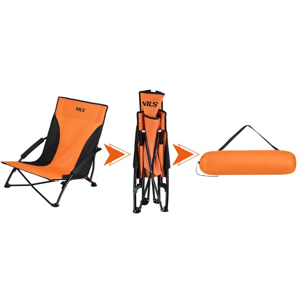 NC3035 NILS ORANGE-SORT STRANDLØB