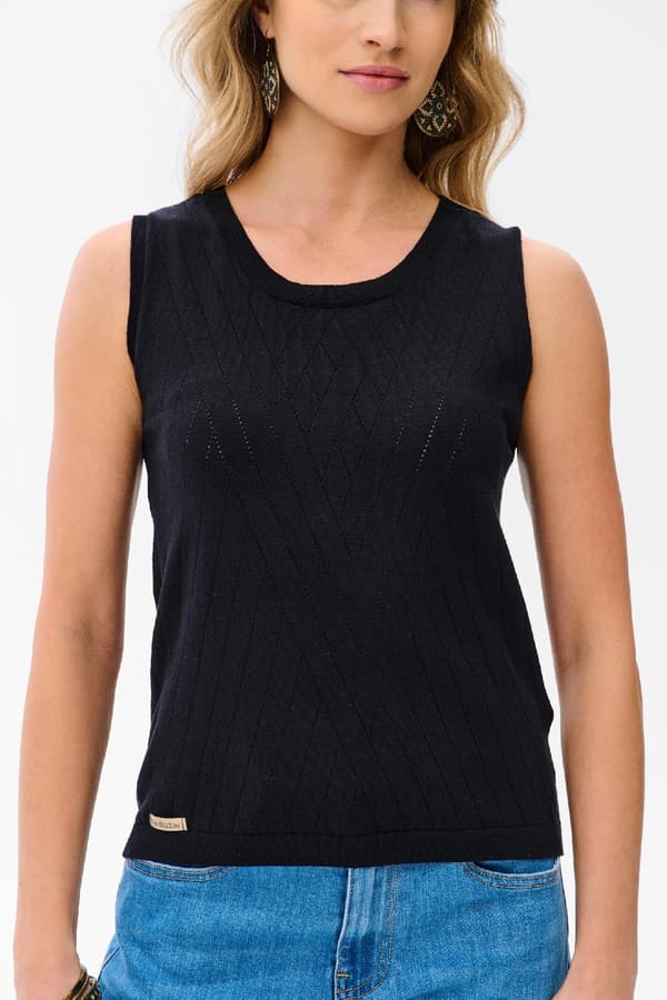 Selis Sort Damebluse Selis Sort Damebluse 40/42
