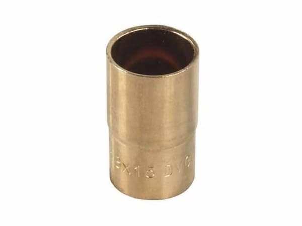 Kobberreduktionsnippel 35x18 mm