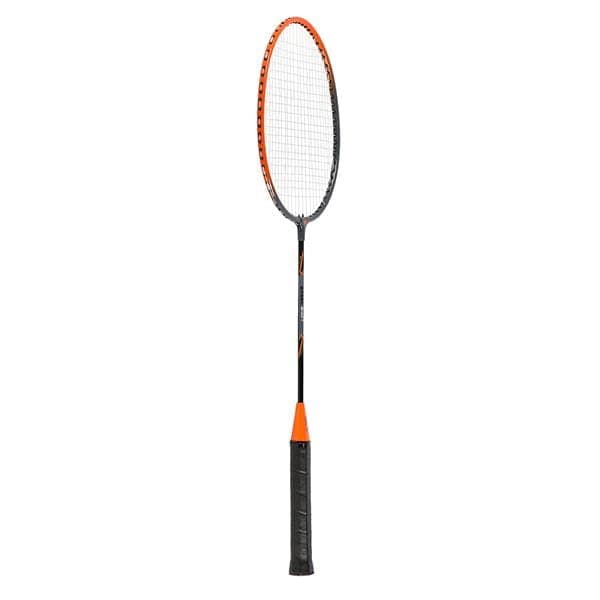 NRZ005 STÅL / BADMINTON SET 2 RACKETAR + NILS SKYDD