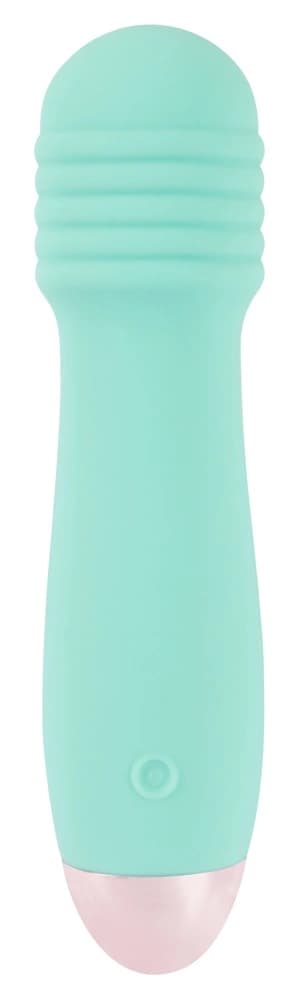 Cuties Grön Mini Räfflad Vibrator