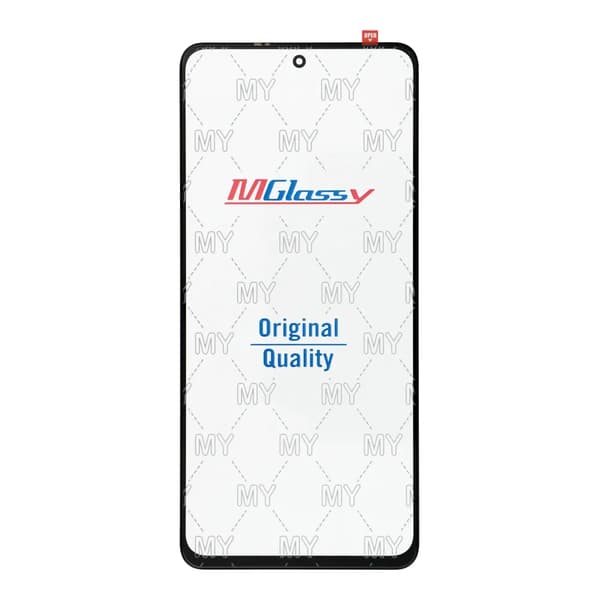 Hurtig Display Glas MUSTTBY med OCA lim til Xiaomi Redmi Note 9S