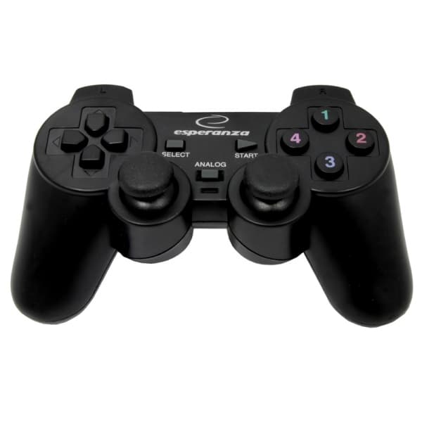 EG102 GAMEPAD FÖR PS3 PC VIBRATION ANALOG USB VIBRATION