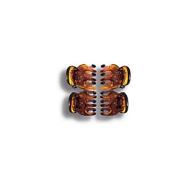 DONEGAL MINI SPÄNNE bärnsten (FA-5819) 1 förpackning - 4 st