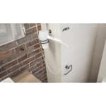 Sort toiletpapirholder