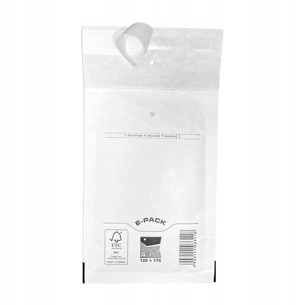 E-PACK bubbelkuvert A11 vitt 50 st