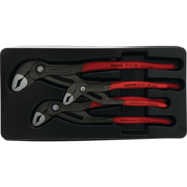 Putkipihdit, 3 osaa, KNIPEX 002009V02