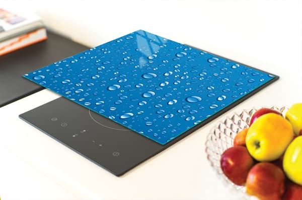 GLAS SKÆREBRÆT 40x30 DROPS