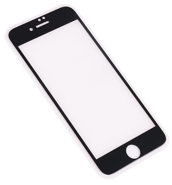 Hærdet glas 9H japansk Asahi 3D til Apple iPhone 7 Plus 8 Plus Sort