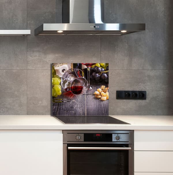 KEITTIÖN LASIPANEELI 65x60 Viini