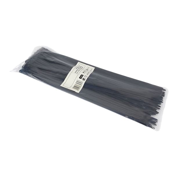 UV kabelbinderbånd 3,6x300mm - 100 stk sort