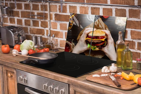 LASINEN SUOJALEVY LIEDELLE 85x52 HAMBURGER