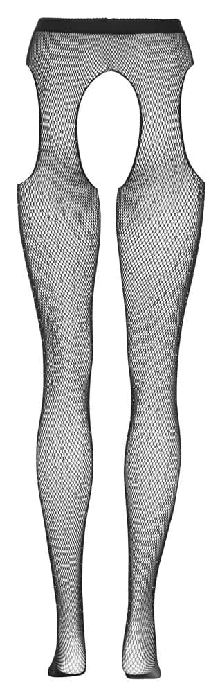 Cottelli LEGWEAR Netstrømper med Glittersten SL