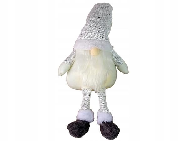 JULEGNOBE 45 cm, GLORIOUS WHITE, i vinterhue