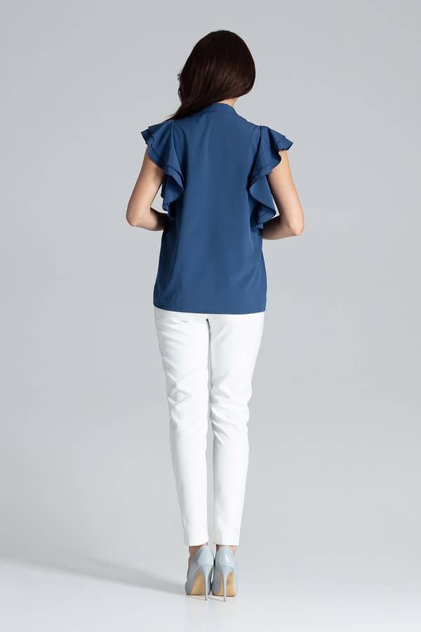 Blus K482 Marinblå S