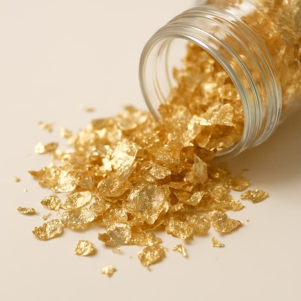Folieflager til pynt - guld