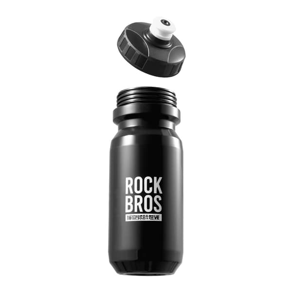 Cykelflaske til vanddrikke 600 ml - sort