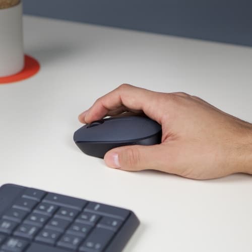 Logitech M170 Langaton Hiiri, RF Langaton, 1000 DPI, Harmaa/Musta