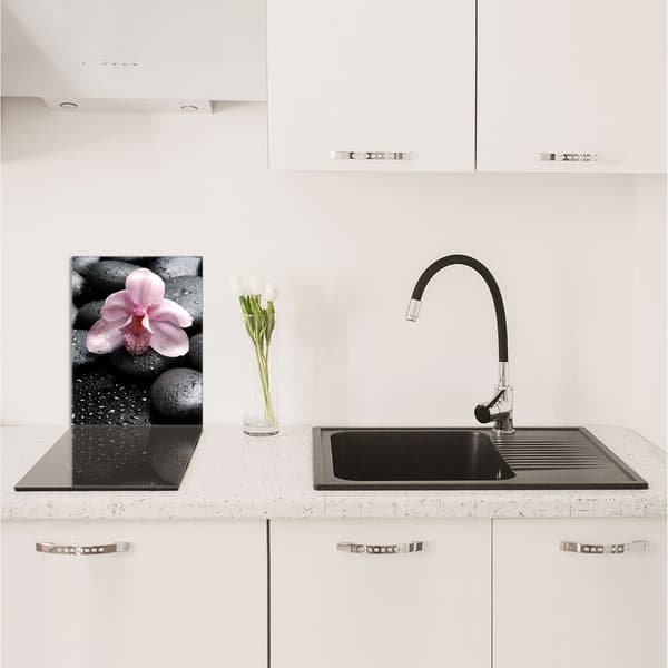 GLAS SKÆREBRÆT 40x52 Orkidé