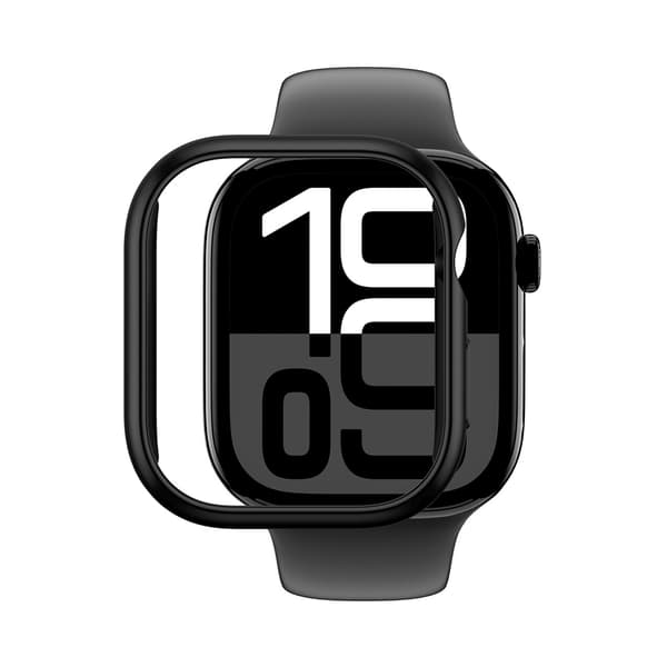 Apple Watch 46mm Minimal-urkasse - Sort