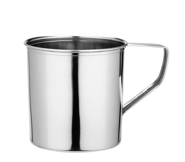 NDZ stålkrus, rustfrit stål, 9 cm, 0,5 l, 500 ml