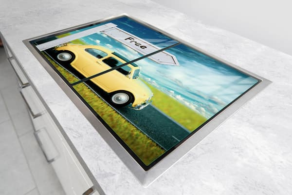 GLASSKYDDSPLATT FÖR SPIS 70x52 AUTO