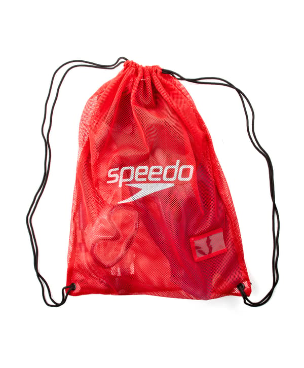 Speedo EQUIP MESH BAG XU FED RÖD EN STORLEK