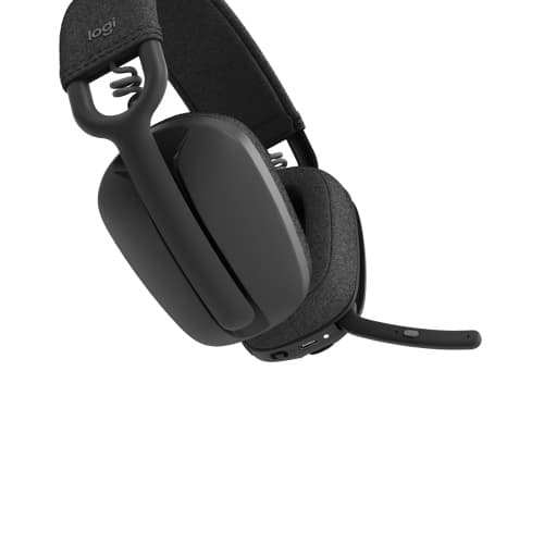 Logitech Zone Vibe 100 trådlösa hörlurar, Bluetooth, grafitgrå