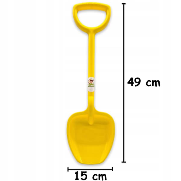 MEGADIDI SOLID strandsandspade 49 cm POLSK TILLVERKNING